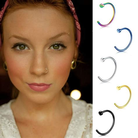 Nose rings from walmart - Description: Pyramid Nose Stud Ring; Material: Surgical Steel; Type: Bone; Style: Design Art, Logos; Size: 20GA | 0.8mm, Length: 7mm; Sold Individually 